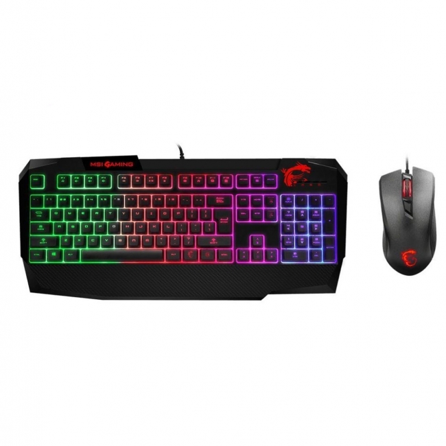 کیبورد و ماوس مخصوص بازی ام اس آی مدل Vigor GK40 Combo