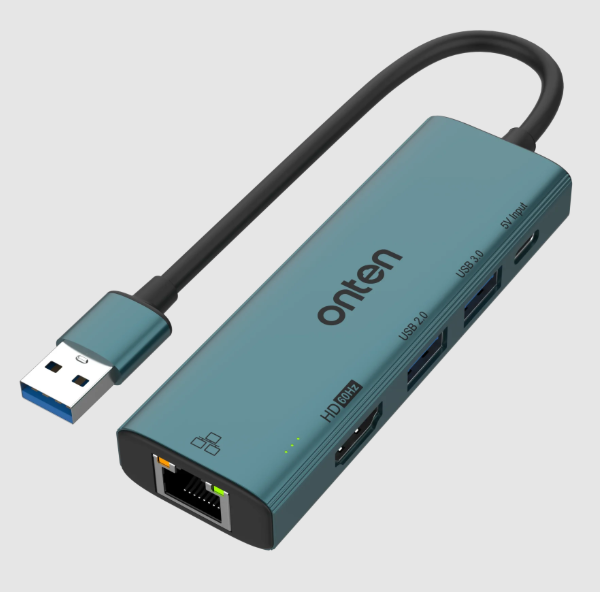 هاب USB3.0 پنج پورت اونتن مدل Adapter OTN-US125