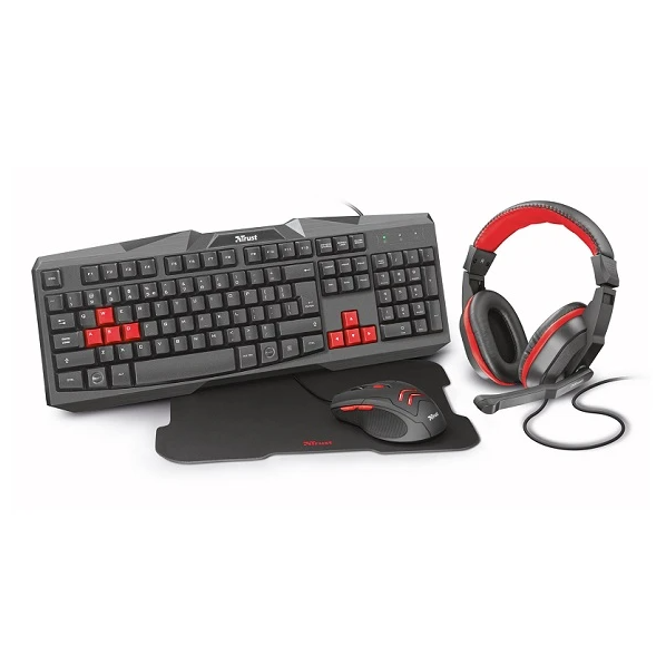 ست گیمینگ تراست مدل Trust BUNDLE ZIVA 4 IN 1