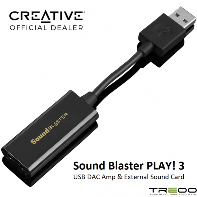 کارت صدا اکسترنال کریتیو مدل پلی 3