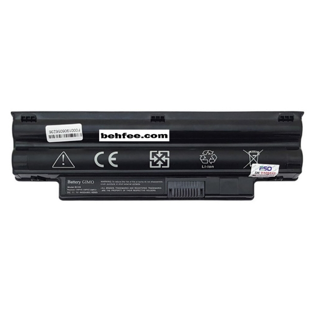 باطری لپ تاپ دل مدل  Mini 1012-6Cell مشکی