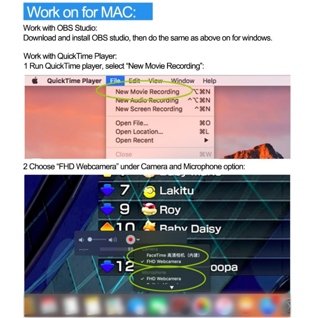 کارت کپچر USB 3.0 HD Video Capture  1080P Ezcap261M