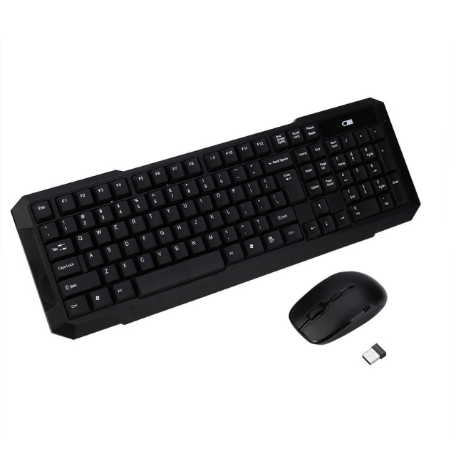 ماوس و کیبورد وایرلس مدل CMK 328 Ultra Compact Wireless New Keyboard and Mouse