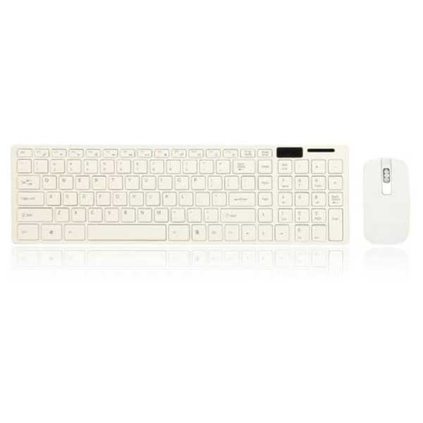 موس و کیبورد وایرلس مدل  K-06 2.4GHz Ultra-Thin Wireless Keyboard & Mouse