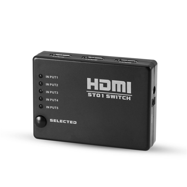 سوئیچ 5 به 1 hdmi ریموت دار