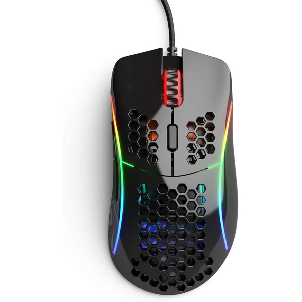 ماوس مخصوص بازی گلوریس  رنگ مشکی براق   Glorious Model O Gaming Mouse