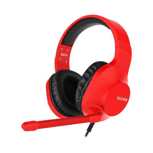 هدست مخصوص بازی سادس SADES   Spirits Red Gaming Headset