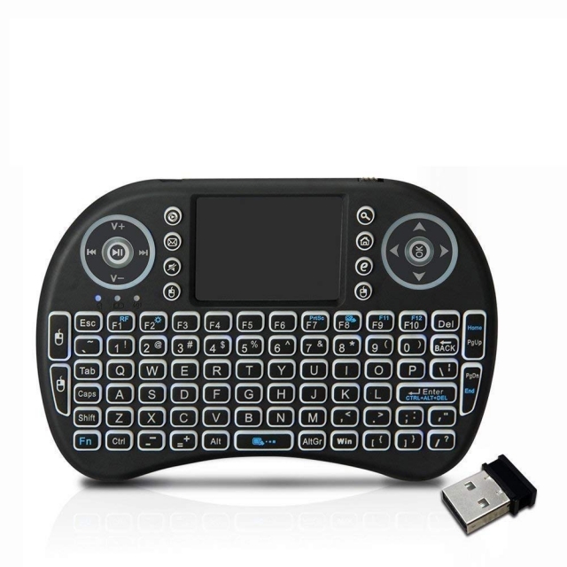 صفحه کلید و موس بیسیم مدل Loopan i8 Mini Wireless Keyboard and Mouse