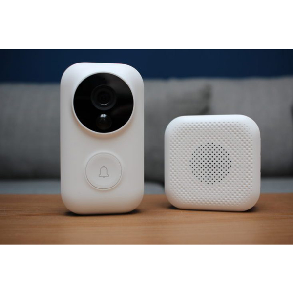 زنگ درب هوشمند شیائومی   Xiaomi Ding Zero Smart Video Doorbell Set (Doorbell*1+Receiv er*1)