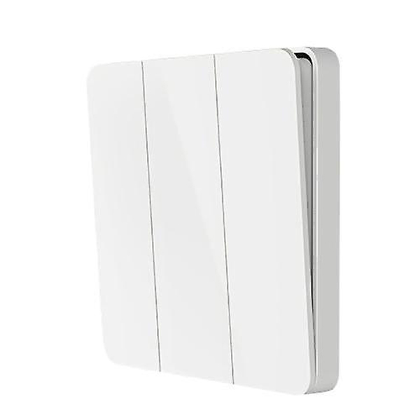 سوئیچ دیواری هوشمند سه پایه  شیائومی  Xiaomi Wireless Wall Switch 3Gang MJKG01-3YL