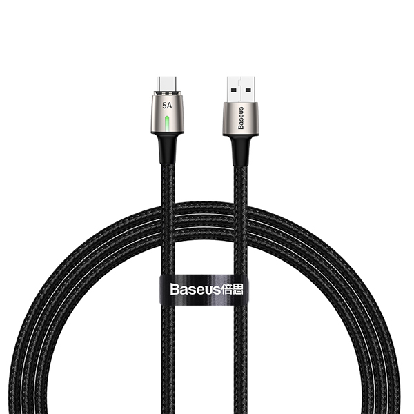 کابل  مگنتی USB به TYPE_C باسئوس  Baseus Zinc Magnetic adapter for Type-Ceus Zinc Magnetic adapter for Type-C