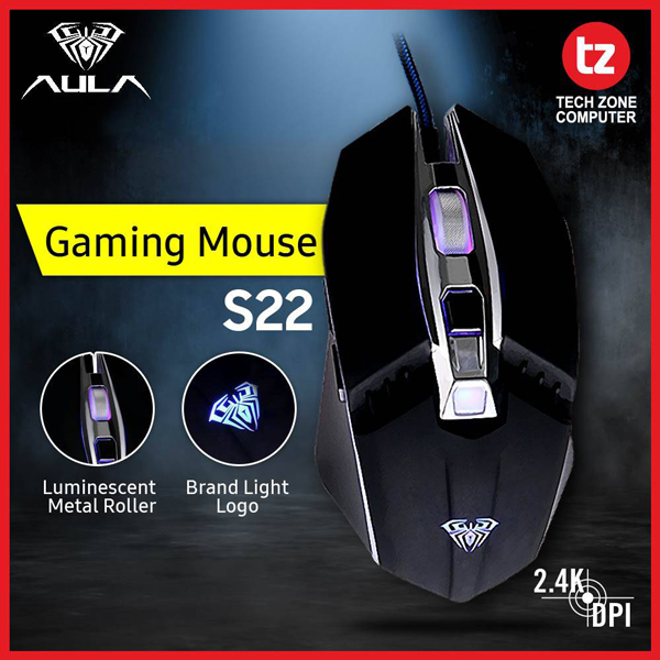 ماوس باسیم مخصوص بازی  ایولا  Gaming mouse Aula  S22