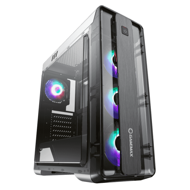 کیس گیمینگ گیم‌مکس مدل Moon Light FRGB White