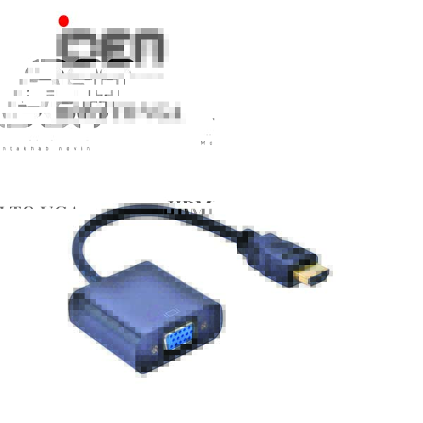 تبدیل HDMI به VGA با کابل صدا  ایده idea hdmi to vga
