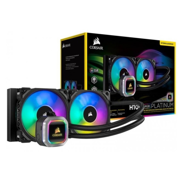 سیستم خنک کننده کورسیر مدل CORSAIR H100i RGB PLATINUM