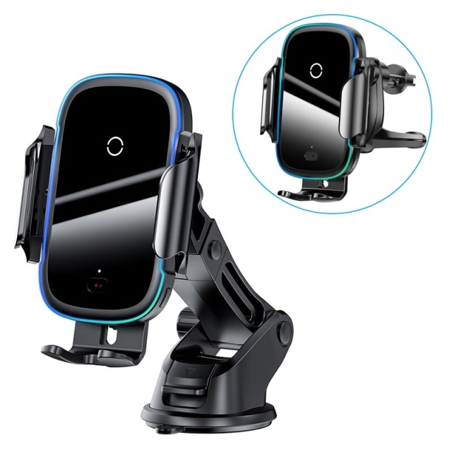 شارژر  و هولدر بی سیم مغناطیسی ایکس او مدل Car holder with wireless charger WX027