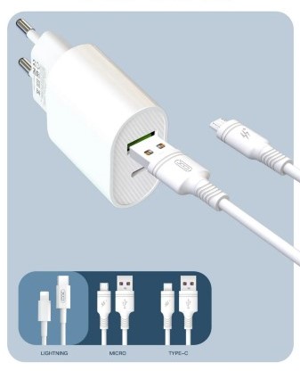 آداپتور ایکس او مدل  fast sharger  XO-L81A