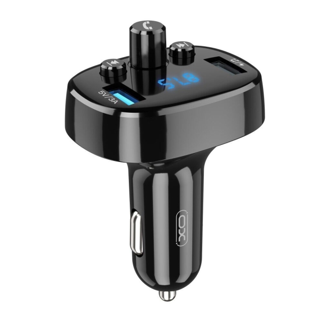 شارژر سریع بلوتوثی ماشین  ایکس او مدل car charger 3.1A Bluetooth+FM+ USB Charging XO-BCC02
