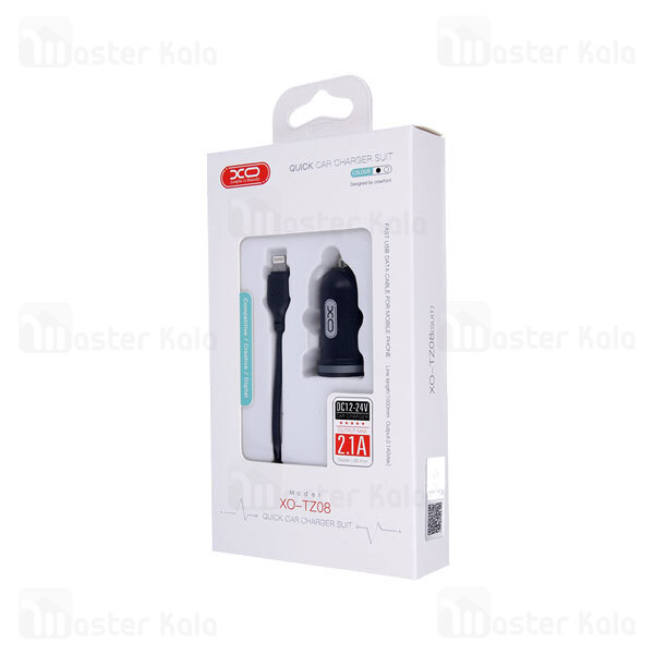 شارژر فندکی ماشین ایکس او مدلMini car car charger set  lighting TZ08