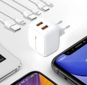 آداپتور ایکس او مدل fast sharger  XO-L61(UK)