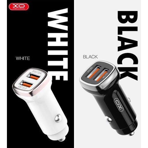 شارژر ماشین ایکس او مدل   Dual USB Port Car ChargerXO-CC27