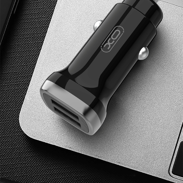 شارژر فندکی ماشین ایکس او مدل  Dual USB Port Car Charger XO-CC27