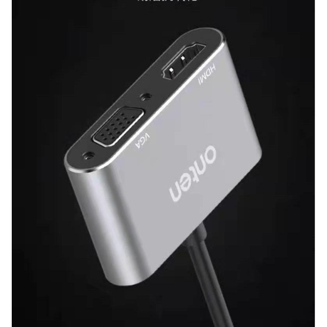 دستگاه تبدیل  USB به HDMI+VGA اونتن مدل USB to HDMI+VGA converter OTN-9167