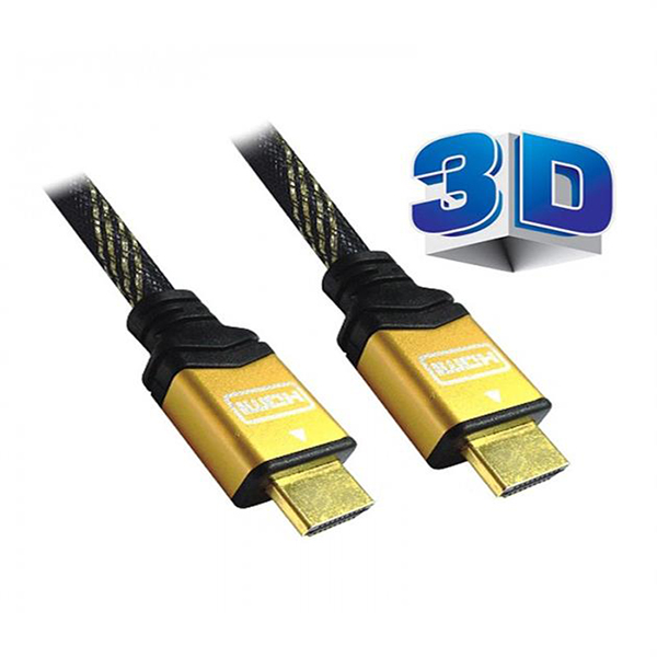 کابل HDMI سرپوش طلایی سه بعدی 5.1 متر فرانت مدل FN-HCB015