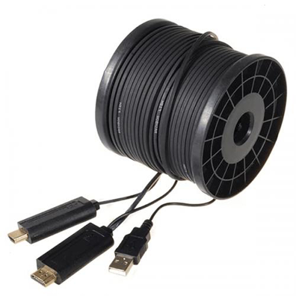 کابل HDMI بستر فيبر نوری با کيفيت 60@4K بطول 80 متر فرانت مدل FN-HFC800