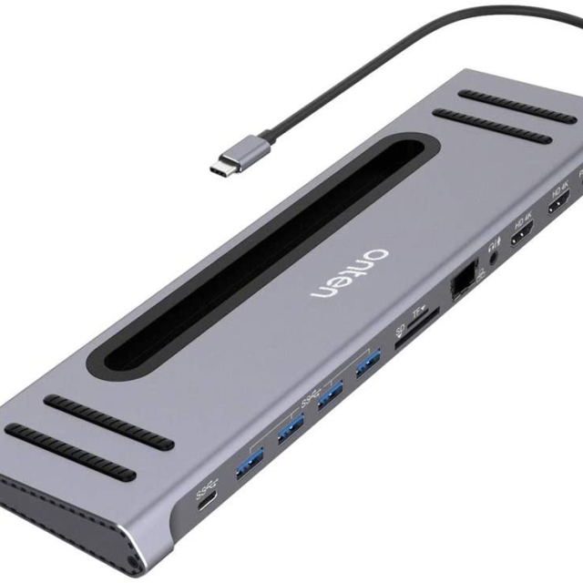 داک هاب استیشن12 کاره اونتن مدل multiction dock station OTN-9199 NEW