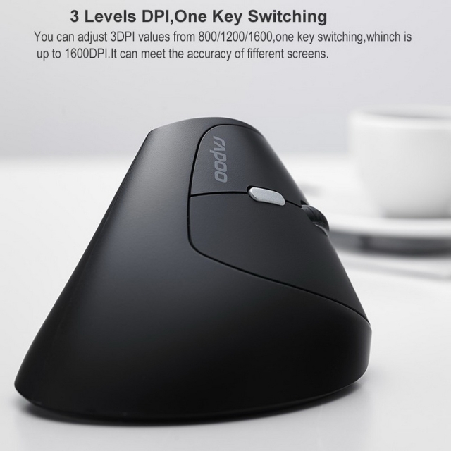 ماوس ارگونومیک رپو مدل MOUSE ERGONOMIC  RAPOO MV20