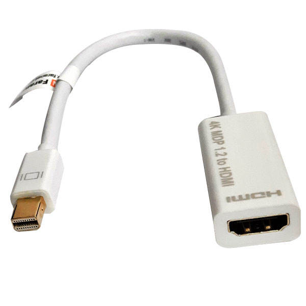 مبدل Mini DisplayPort به HDMI فرانت مدل Faranet Mini Display Port To HDMI FN-MDPH12A