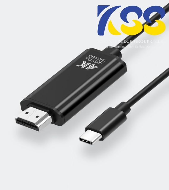 کابل تبدیل TYPE-C اونتن مدل TYPEC to 4K HDMI（60HZ）CABLE OTN-9582