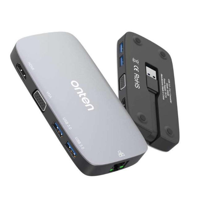 داک استیشن اونتن مدل USB 3.0 to Multi-fuction docking station OTN-5202B