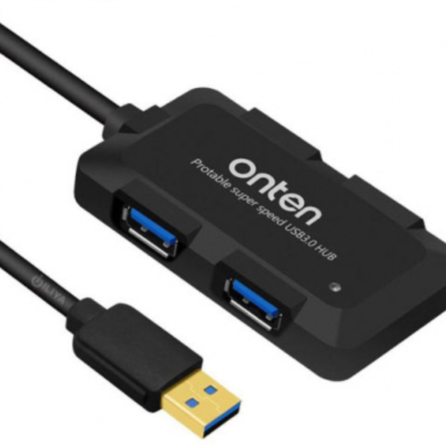 هاب type-c  به usb اونتن مدل OTN-9102B