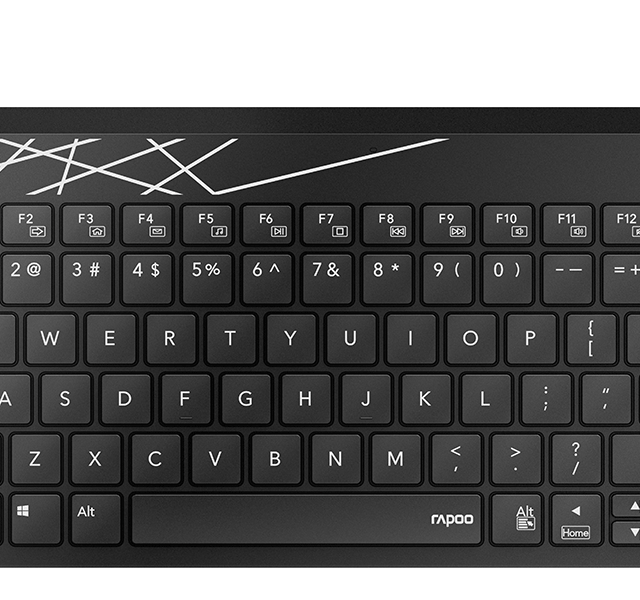 کیبورد وایرلس رپو KEYBOARD WIRELESS RAPOO  K800