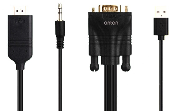 کابل تبدیل VGA بهHDMI اونتن مدل OTN-5152