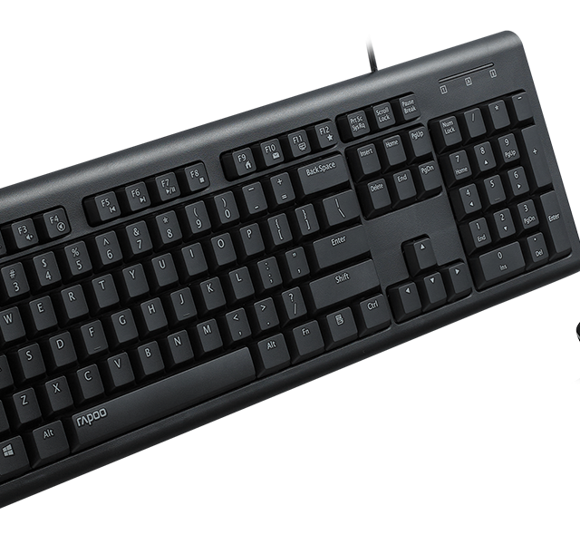 کیبورد و ماوس رپو Keyboard and Mouse RAPOO NX1700