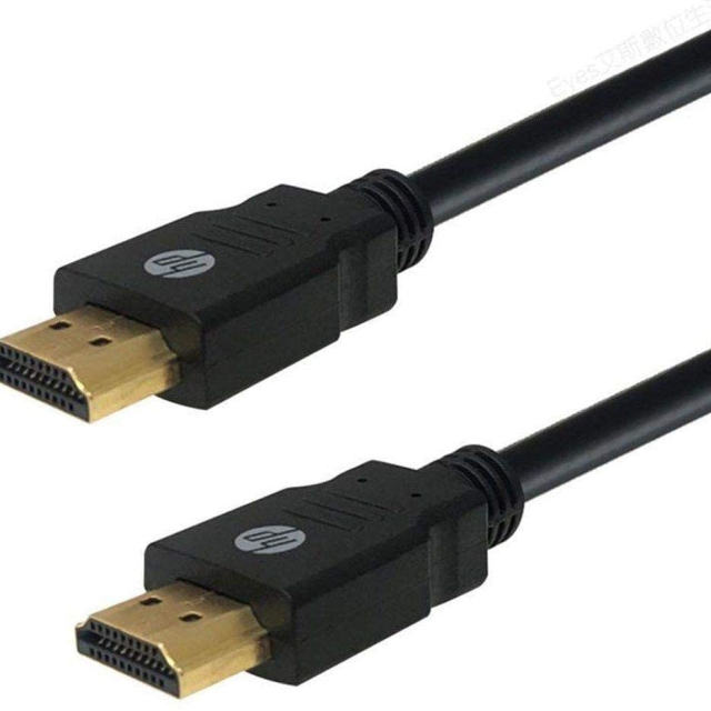 کابل ترمینال طلایی 1.5متری HDMI به Gold Terminal Cable HDMI to HDMI 4K HP HDMI 4K