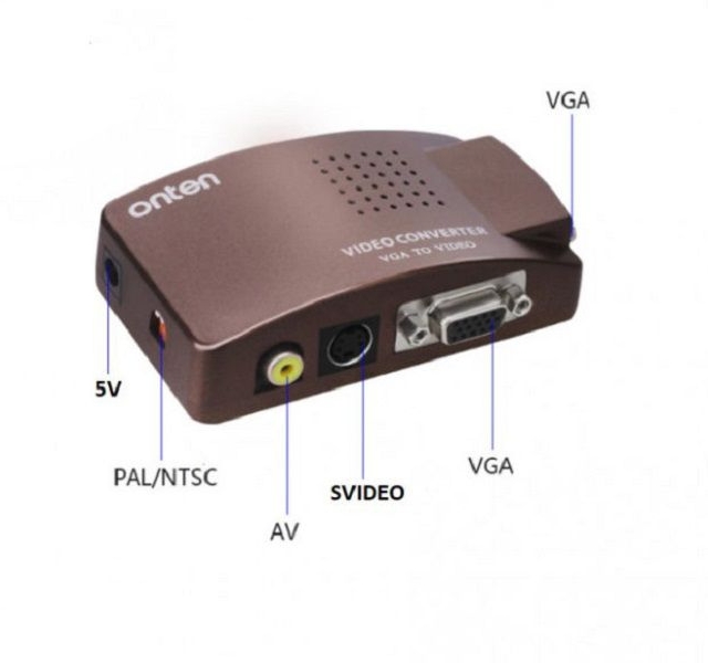 مبدل VGA به AV اونتن مدل  OTN-5123
