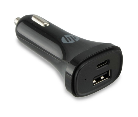شارژر فندکی ماشین چندکاره USB+Type-C Car Charger Multi Power Solution HP USB+Type-C