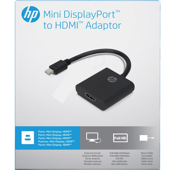 آداپتور Mini DisplayPort به  HP HDMI