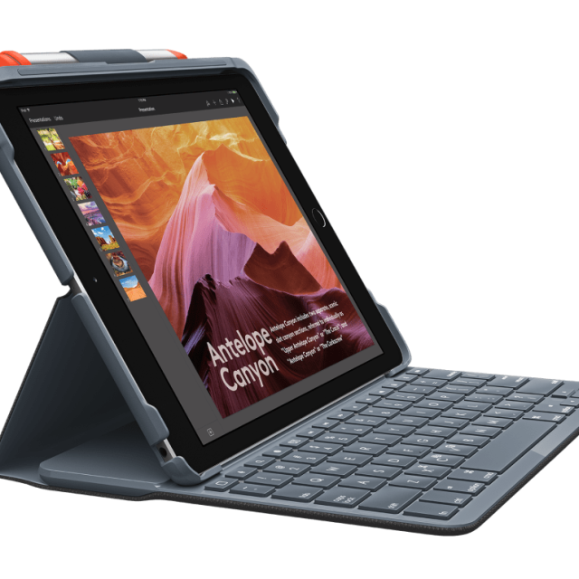 کیبورد تبلت آیپد IPAD IPAD KEY BOARD SLIM FOLIO LOGITACH SLIM FOLIO