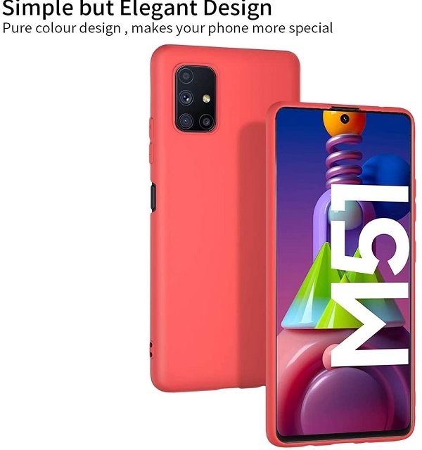 قاب سیلیکونی برای گوشی سامسونگ مدل Silicone Case for Samsung Galaxy M51