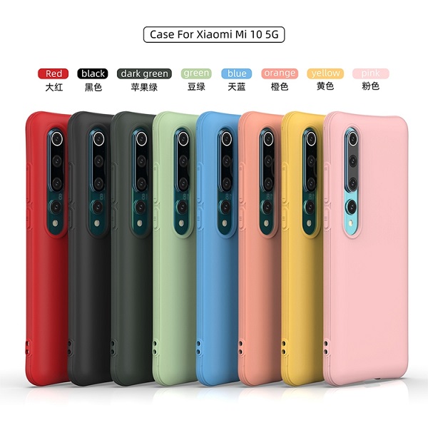 قاب سیلیکونی برای گوشی شیائومی مدل Silicone Case for Xiaomi MI 10 5G