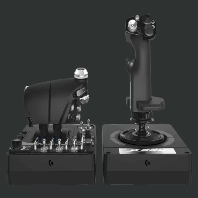 دسته بازی حرفه ای X56 PROFESSIONAL H.O.T.A.S LOGITECH X56