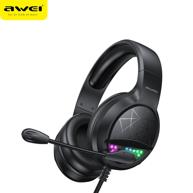 هدست سیمی آوی (اوی) مدل AWEI GM-3 E-sport Wired Headset