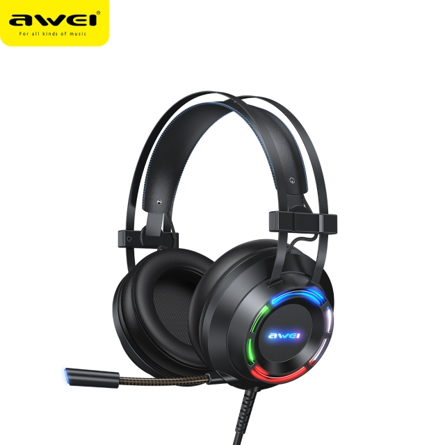 هدست گیمینگ RGB آوی (اوی) مدل AWEI GM-2 E-sport Wired Headset