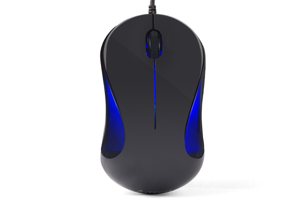 ماوس باسیم N321 اپتیکال N321 Wired Mouse A4TECH