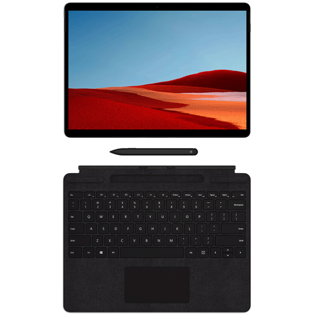 سرفیس پرو X با کیبوردSurface Pro X for Business Essentials Bundle/SQ 2 /Ram 16/512GB SSD/ MICROSOFT